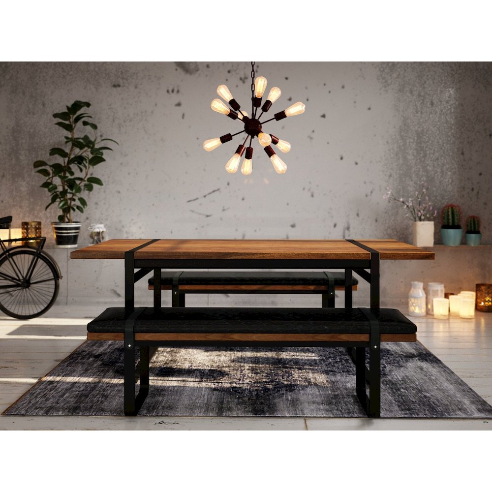 Brooklyn Upholstered Bench. Picture 16
