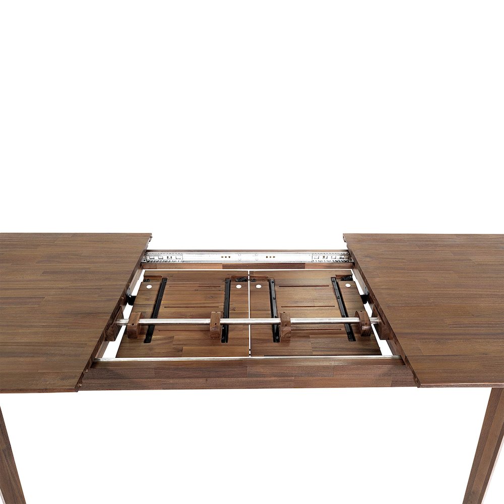 Gia Extension Dining Table 71/102" - Warm Pecan. Picture 18
