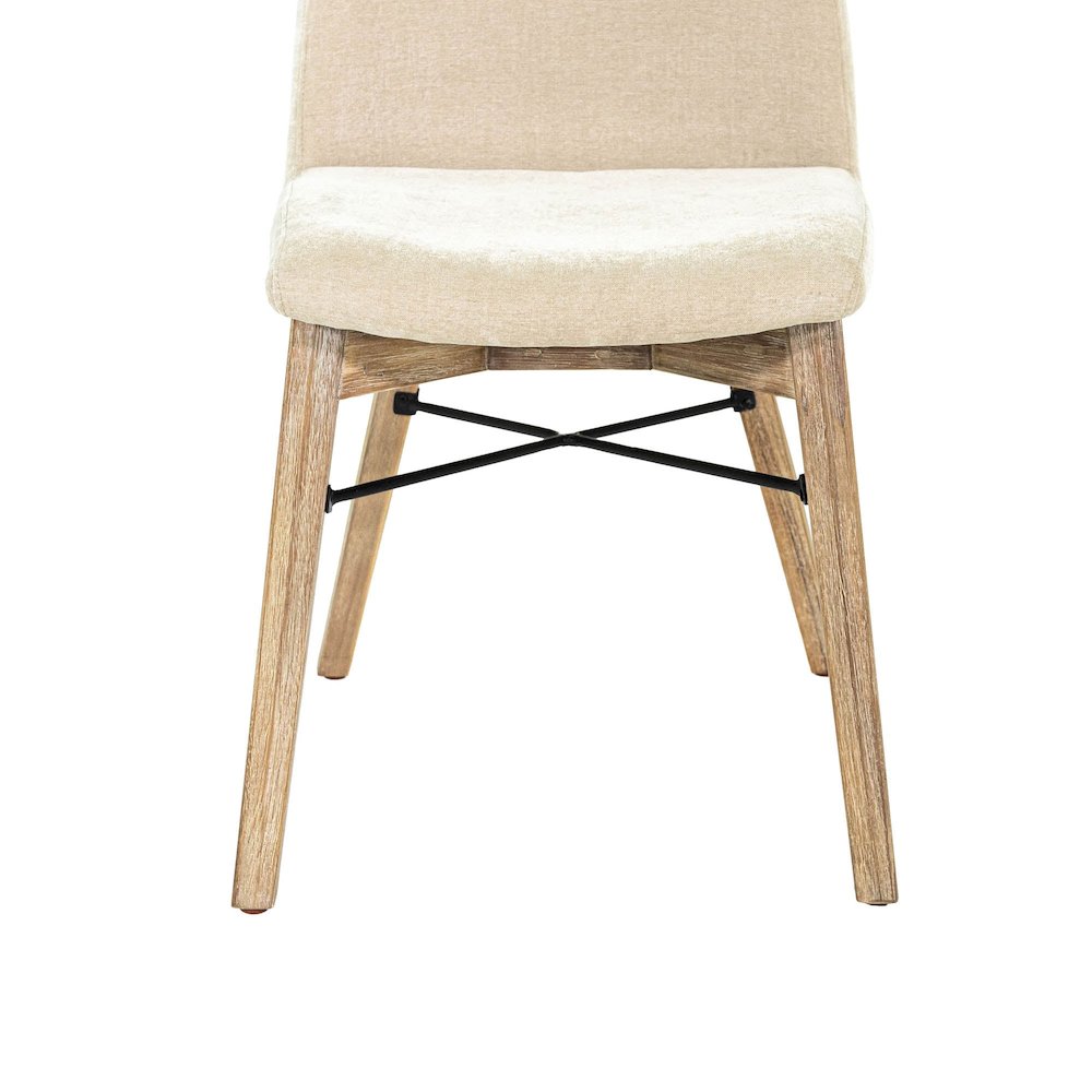 Gia Dining Chair - Light Driftwood - Sand. Picture 8