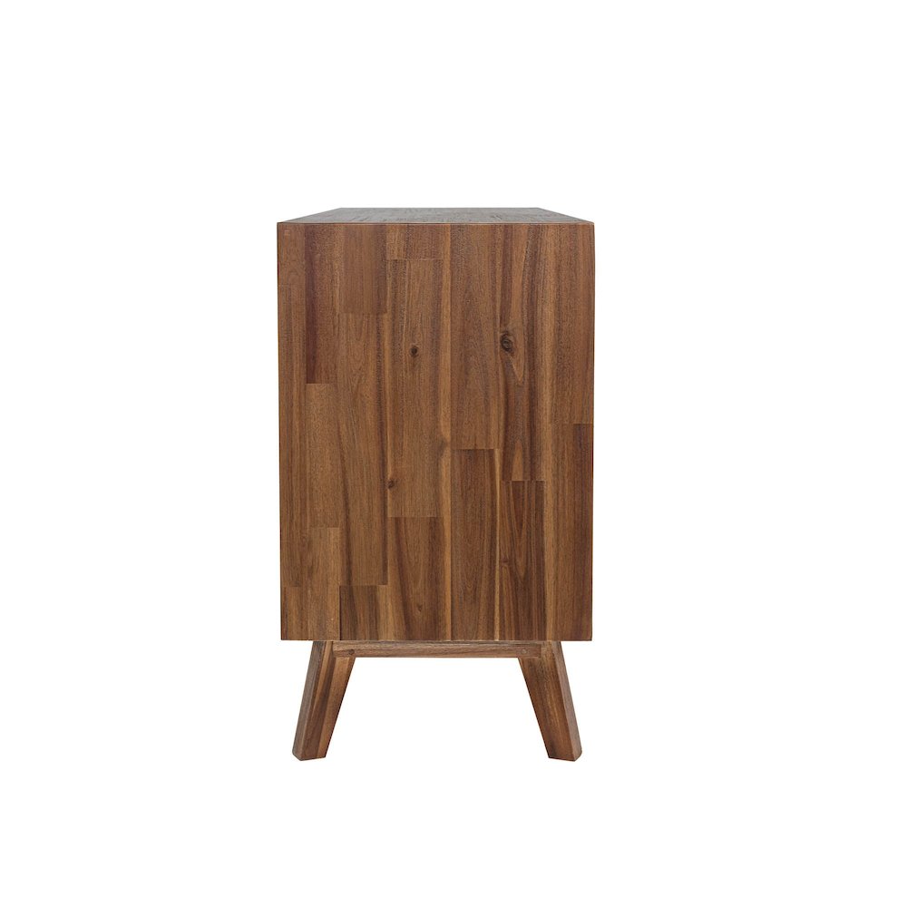 Gia 6 Drawer Dresser - Warm Pecan. Picture 5