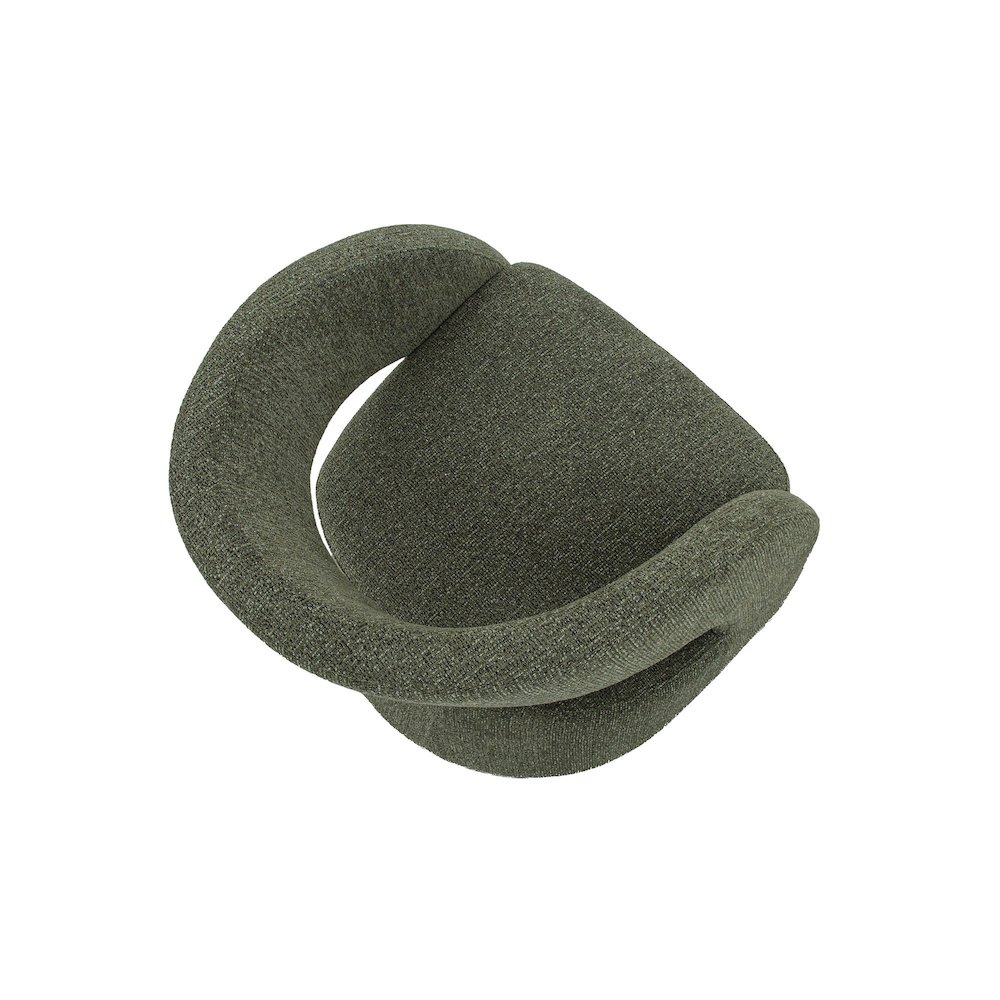 Virgo Club Chair - Verde. Picture 10
