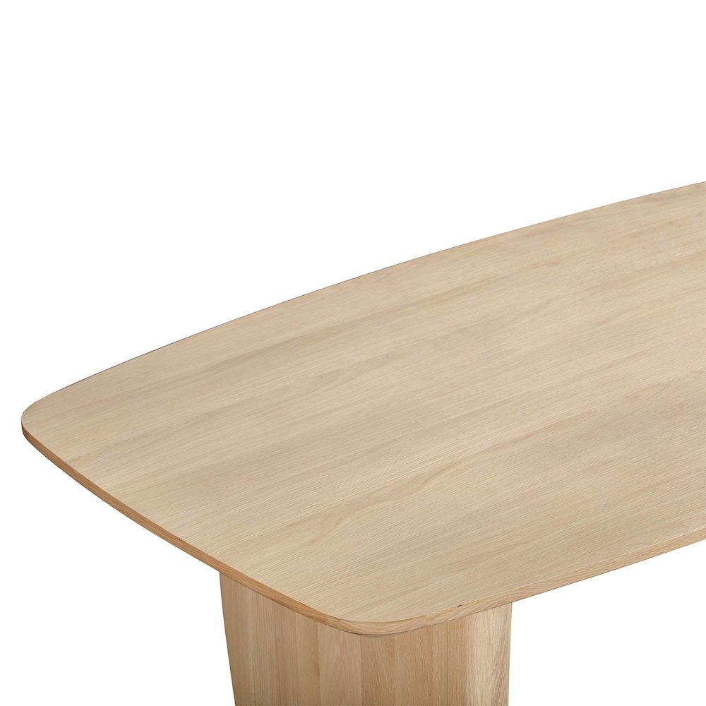 Tonic Dining Table - Biscotti Oak. Picture 6