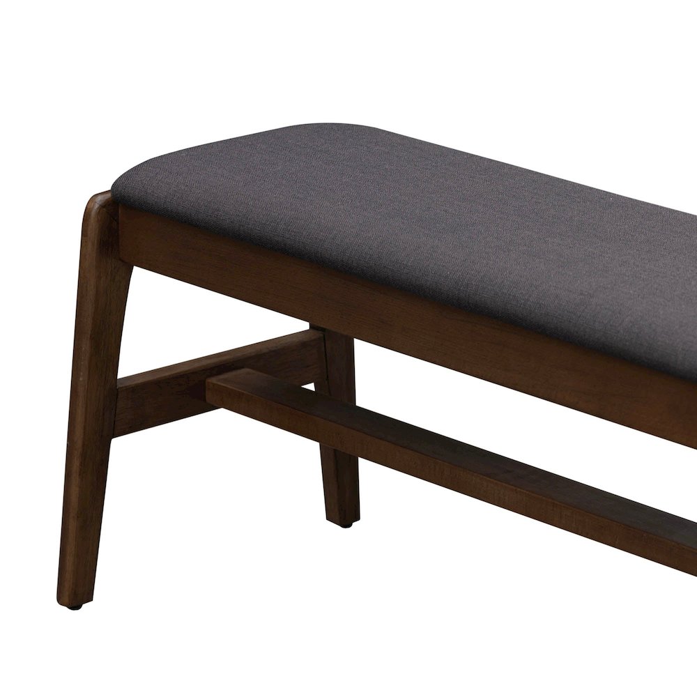 Remix Upholstered Bench - Grey. Picture 5