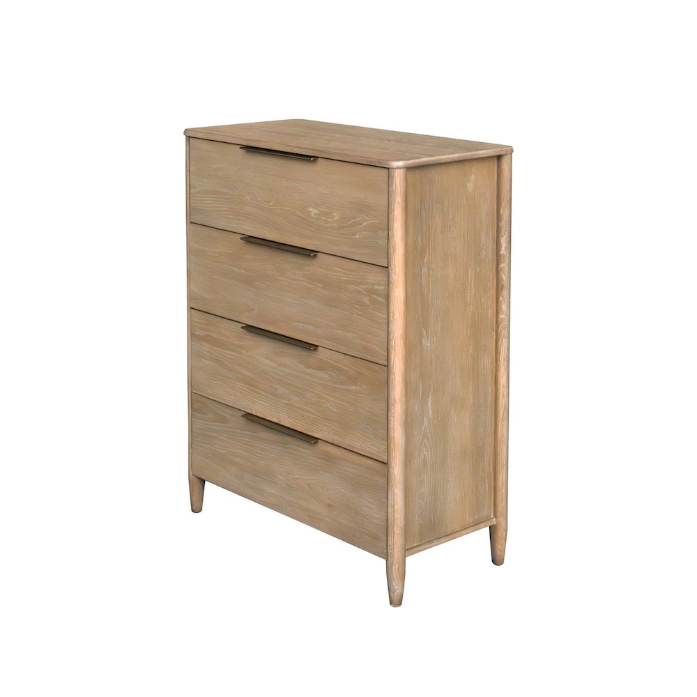 Kamelia 4 Drawer Chest - Sand. Picture 1