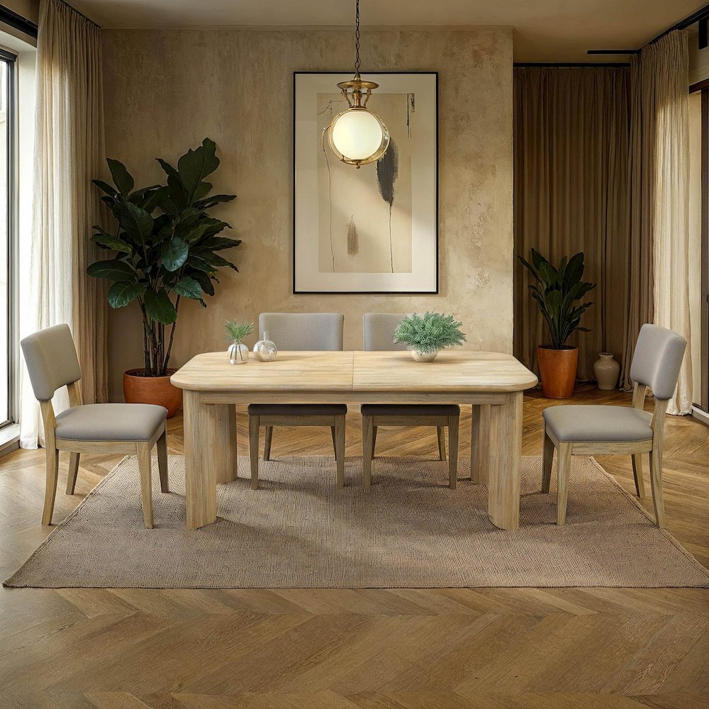 Haru Extension Dining Table (70"/102"). Picture 2