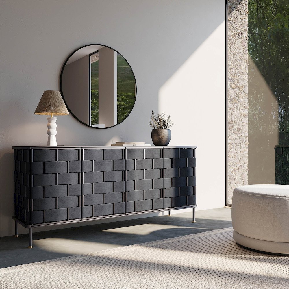 Bishop Sideboard - Black. Picture 8