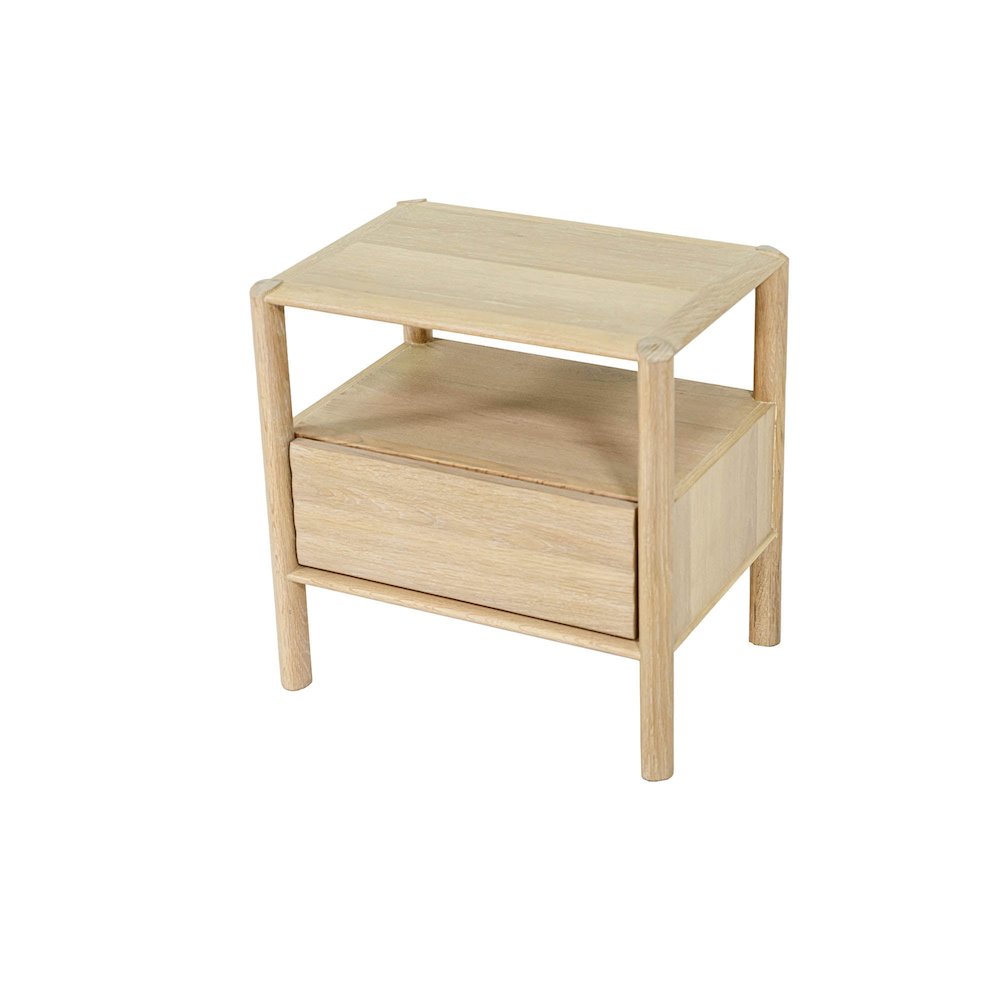 Runway Nightstand - Light Oak. Picture 8