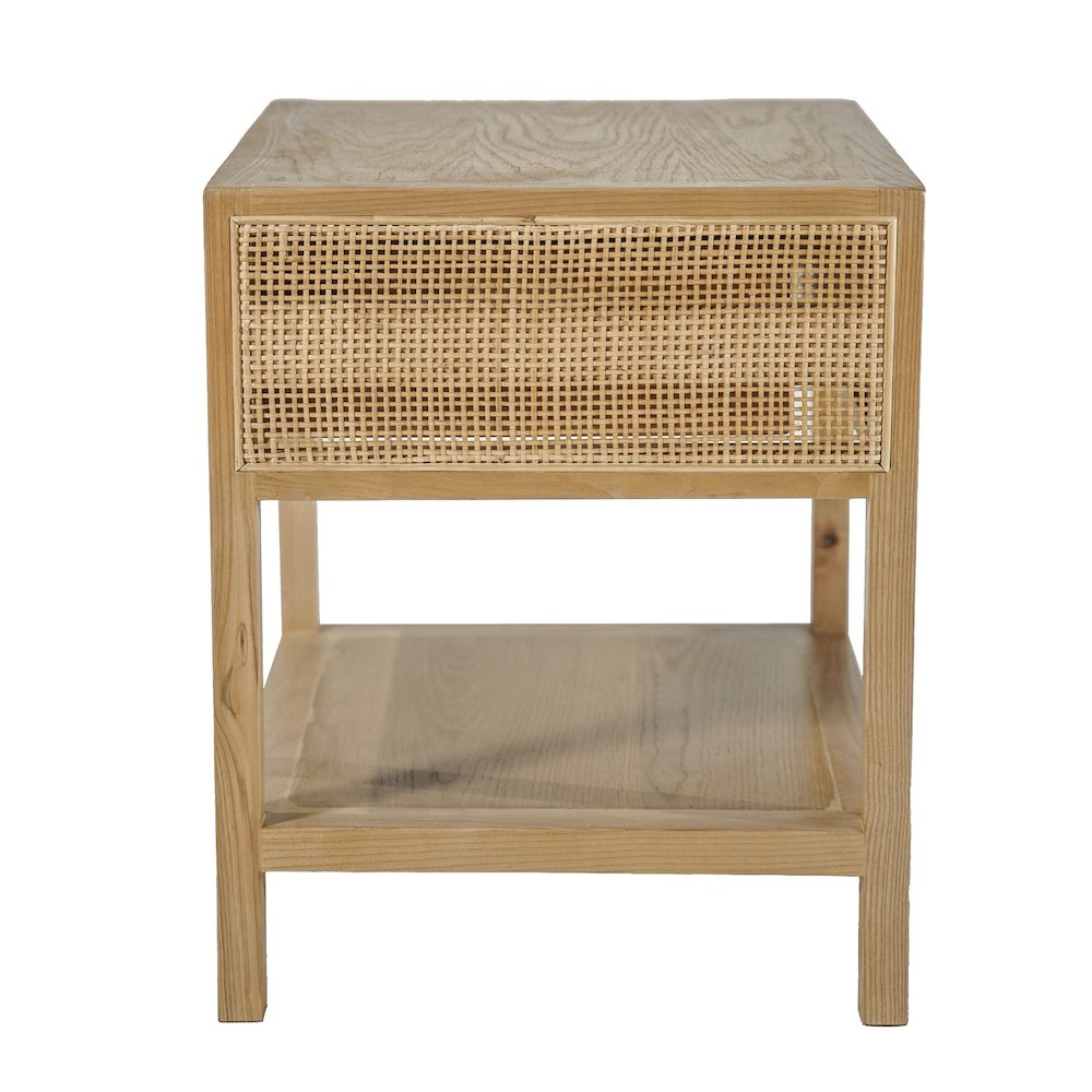 Rattan Side Table - Natural. Picture 4
