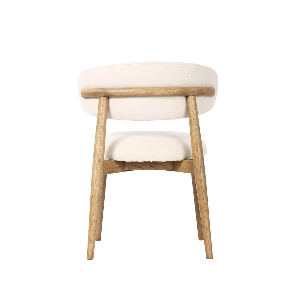 Milo Dining Chair - Savile Flax. Picture 5