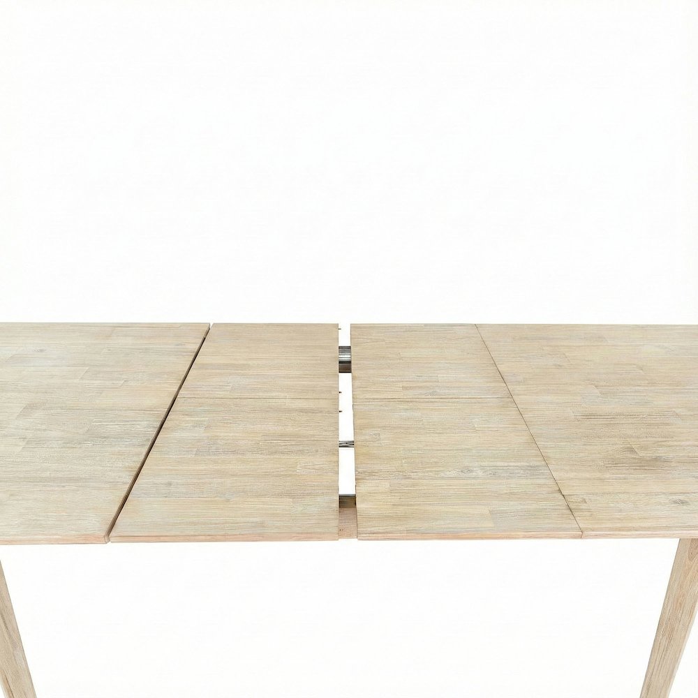 Gia Extension Dining Table 71/102" - Light Driftwood. Picture 17