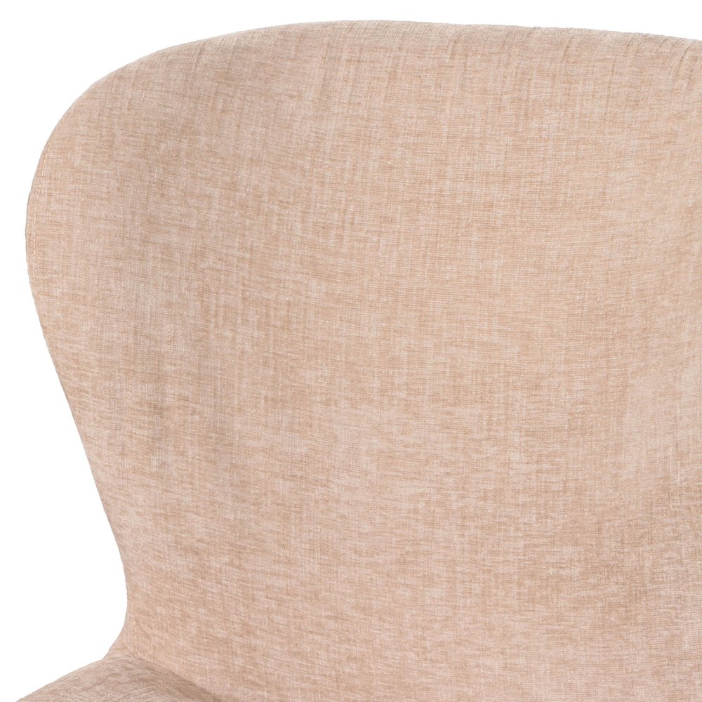 Uffizi Dining Chair - Champagne Chenille. Picture 9