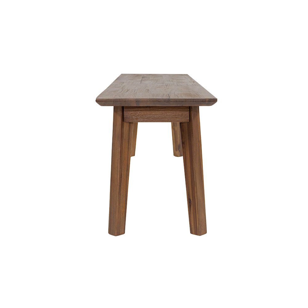 Gia Bench - Warm Pecan. Picture 5