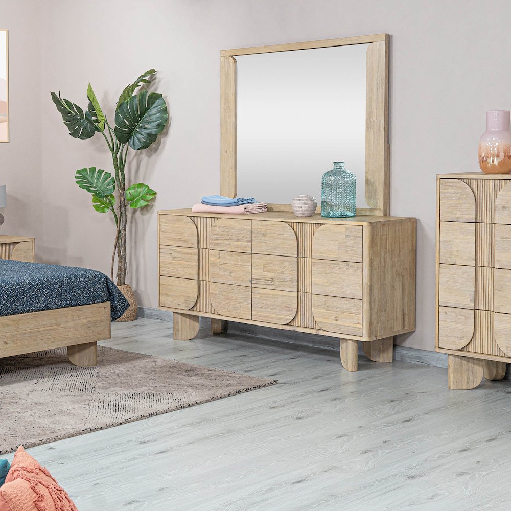 Haru 6 Drawer Dresser. Picture 16