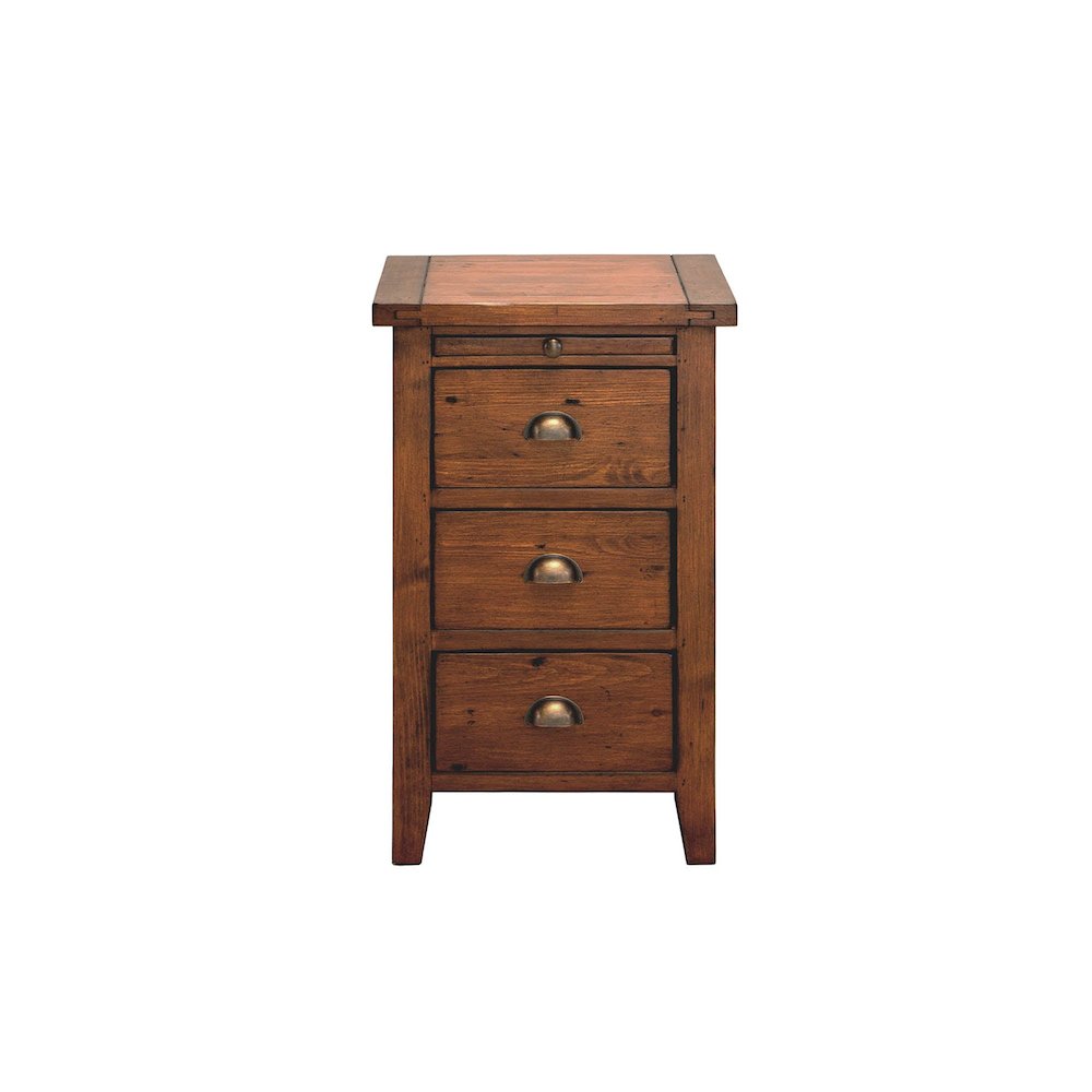 Irish Coast 3 Drw Nightstand - African Dusk. Picture 4