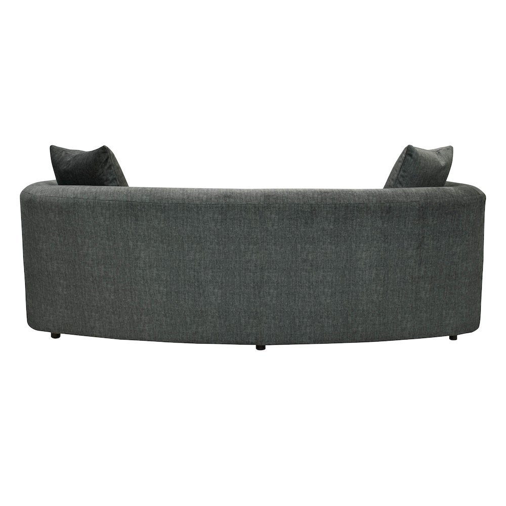 Isabella Sofa - Polished Pewter. Picture 11