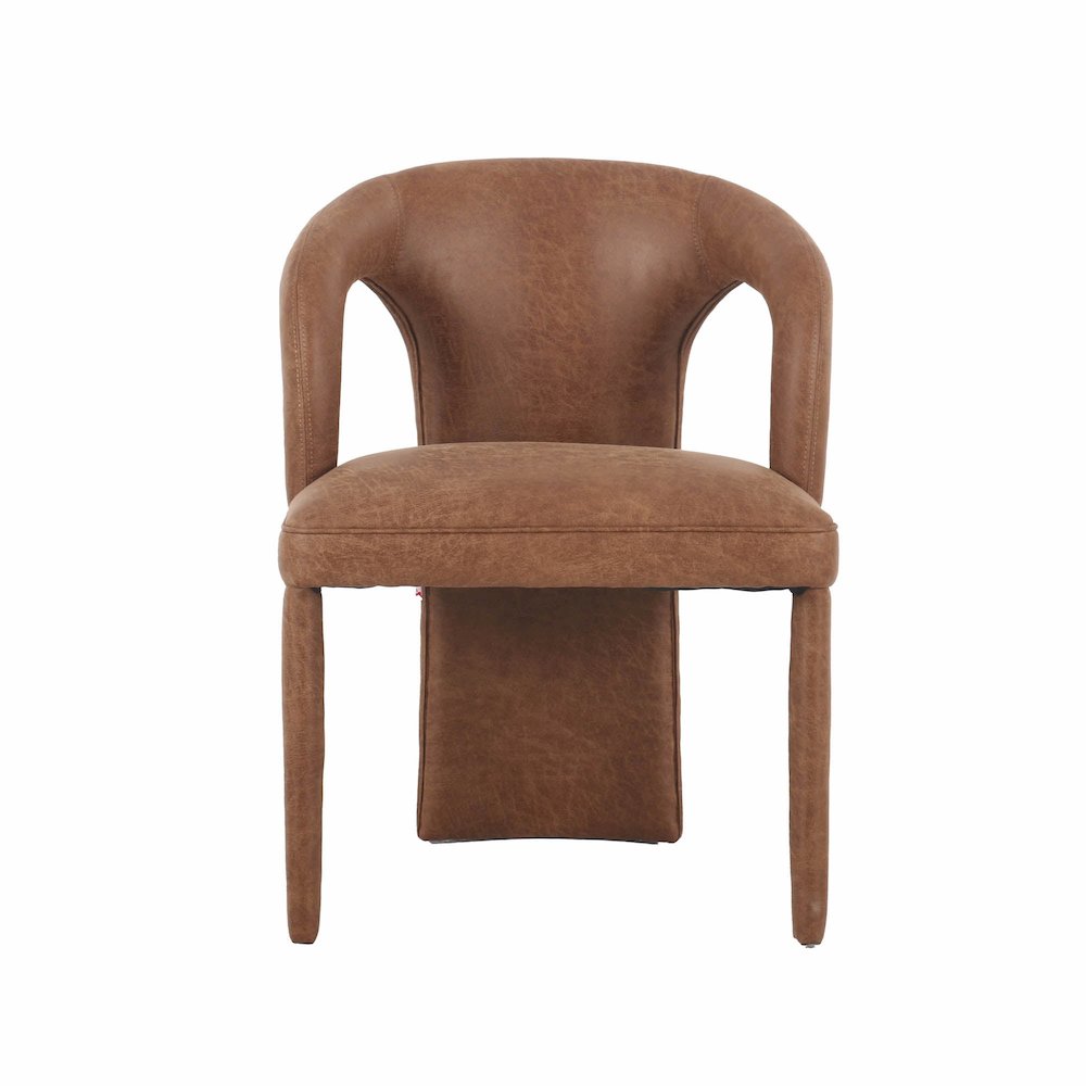 Naomi Dining Chair - Cognac. Picture 5