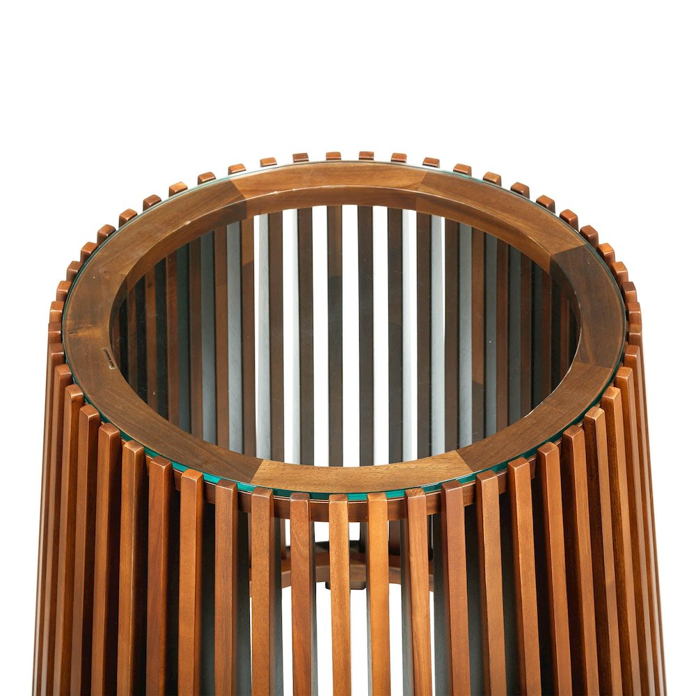 Bungalow Side Table - Honey Brown. Picture 5