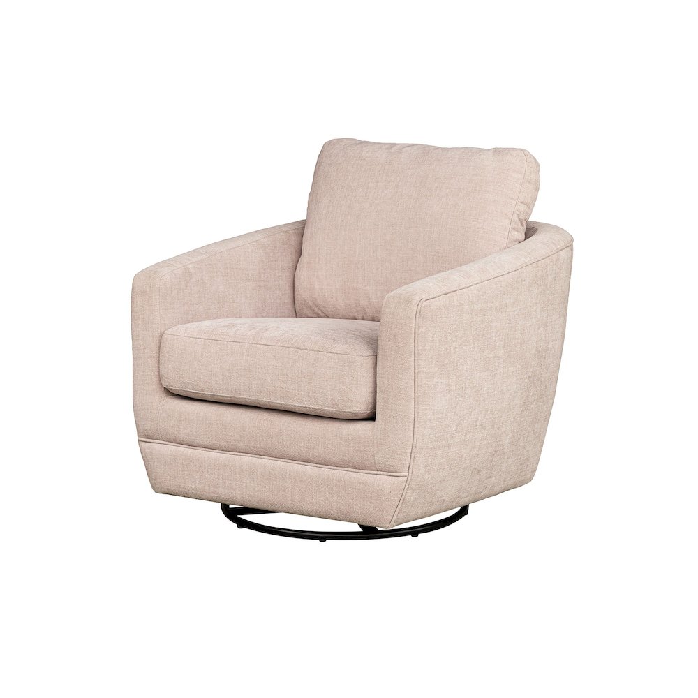 Baltimo Swivel Glider - Pale Rose (VT). Picture 1