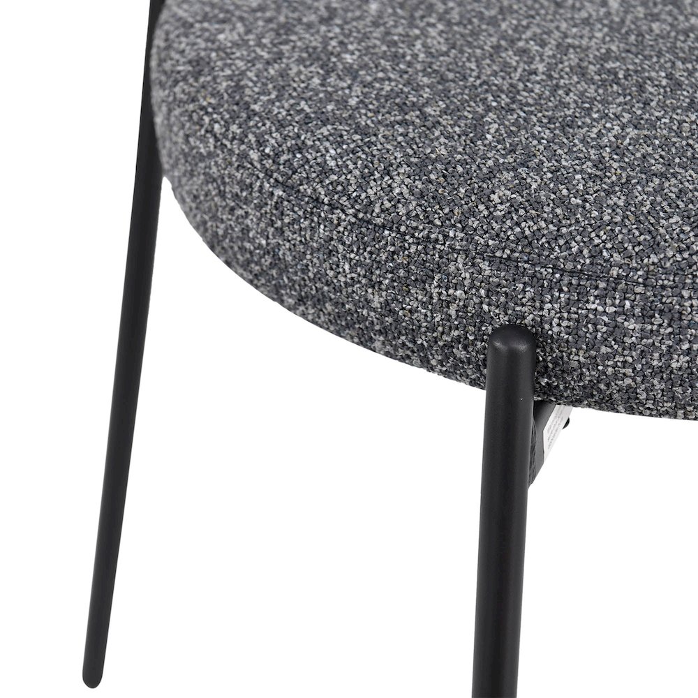 Kai Dining Chair - Chunky Grey. Picture 6