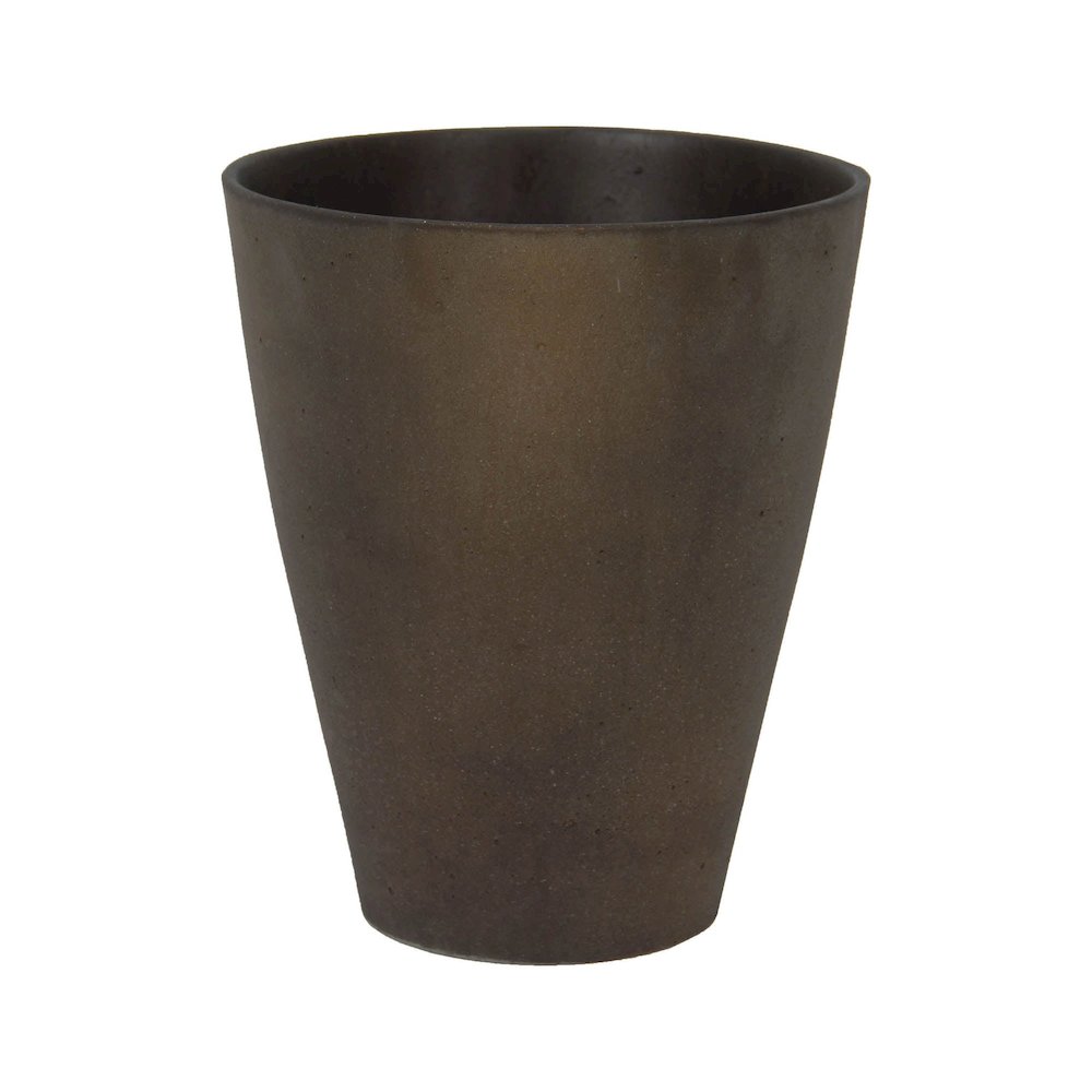 Rustic Small Vase - Rustic Brown. Picture 1