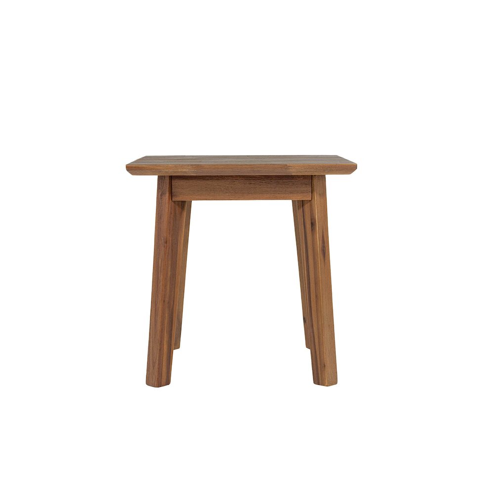 Gia Side Table - Warm Pecan. Picture 4