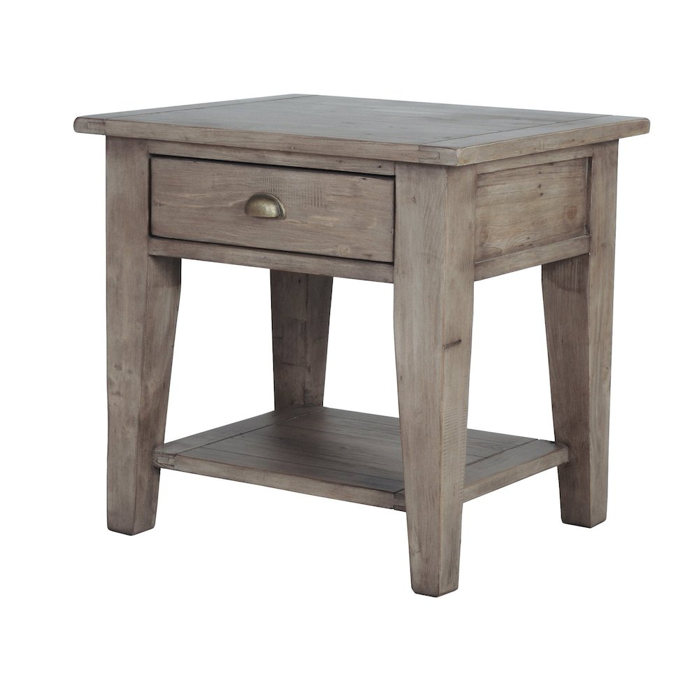 Irish Coast Regular Side Table - Sundried. Picture 1