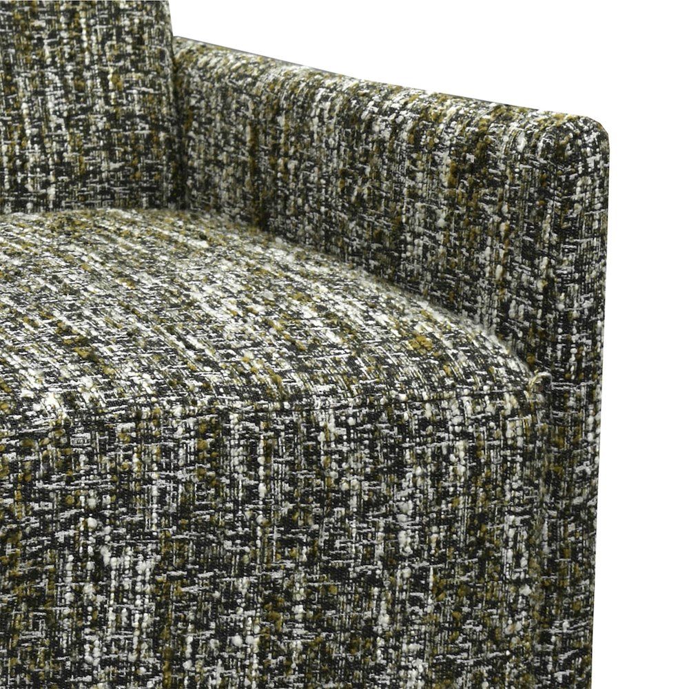 Riley Swivel Club Chair - Paris Green. Picture 11