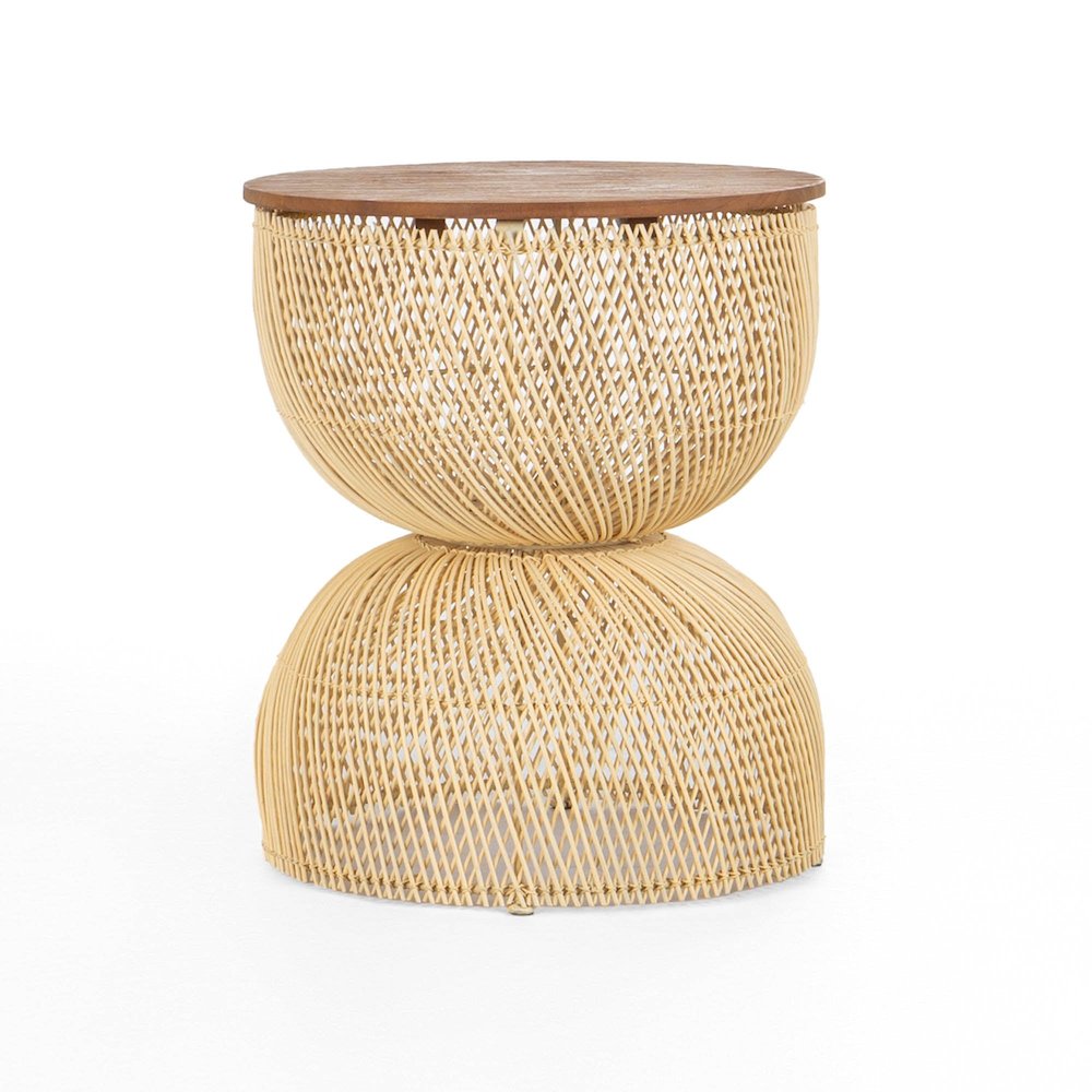 D-Bodhi Wave Side Table - Natural. Picture 1