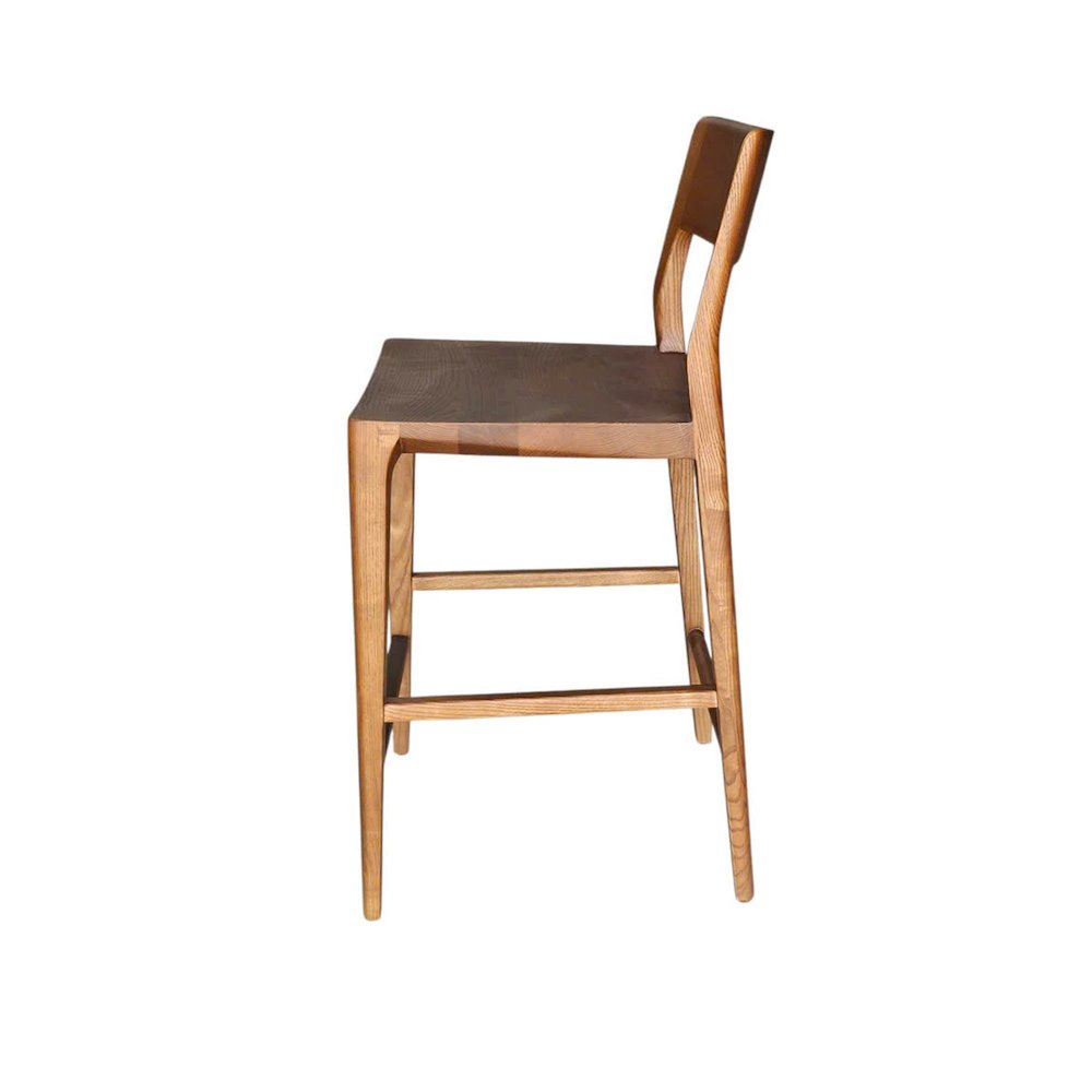 Catania Counter Stool - Warm Brown. Picture 10