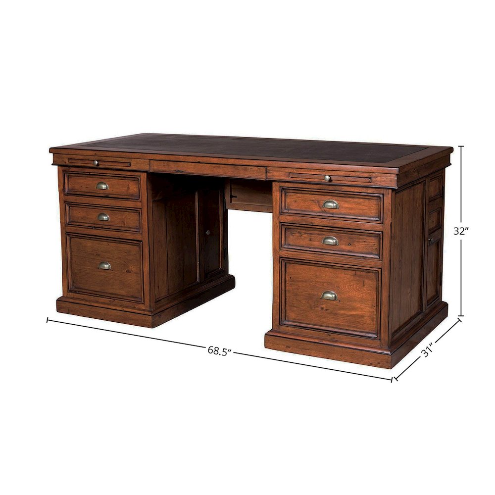 Lifestyle Double Desk - African Dusk. Picture 3