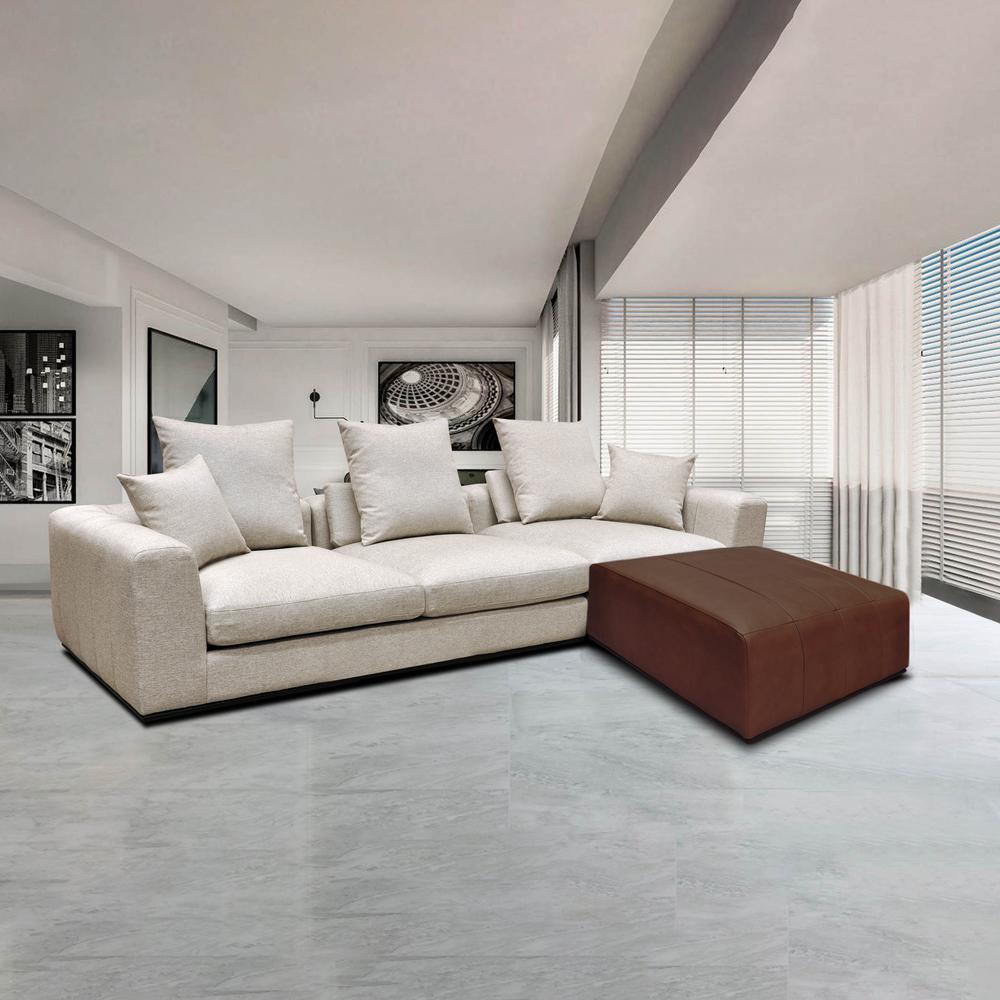 Sullivan Ottoman - Alba Stone. Picture 12