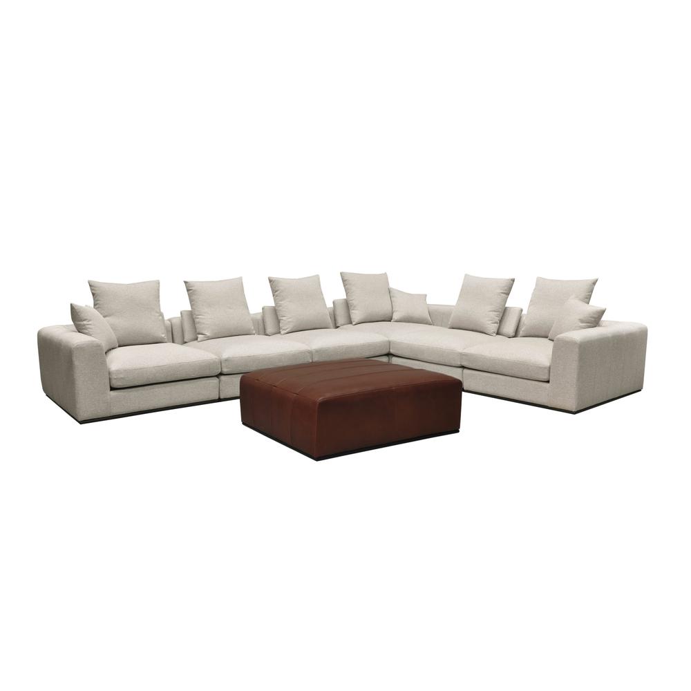 Sullivan Ottoman - Alba Stone. Picture 13