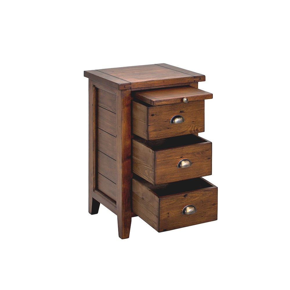 Irish Coast 3 Drw Nightstand - African Dusk. Picture 9