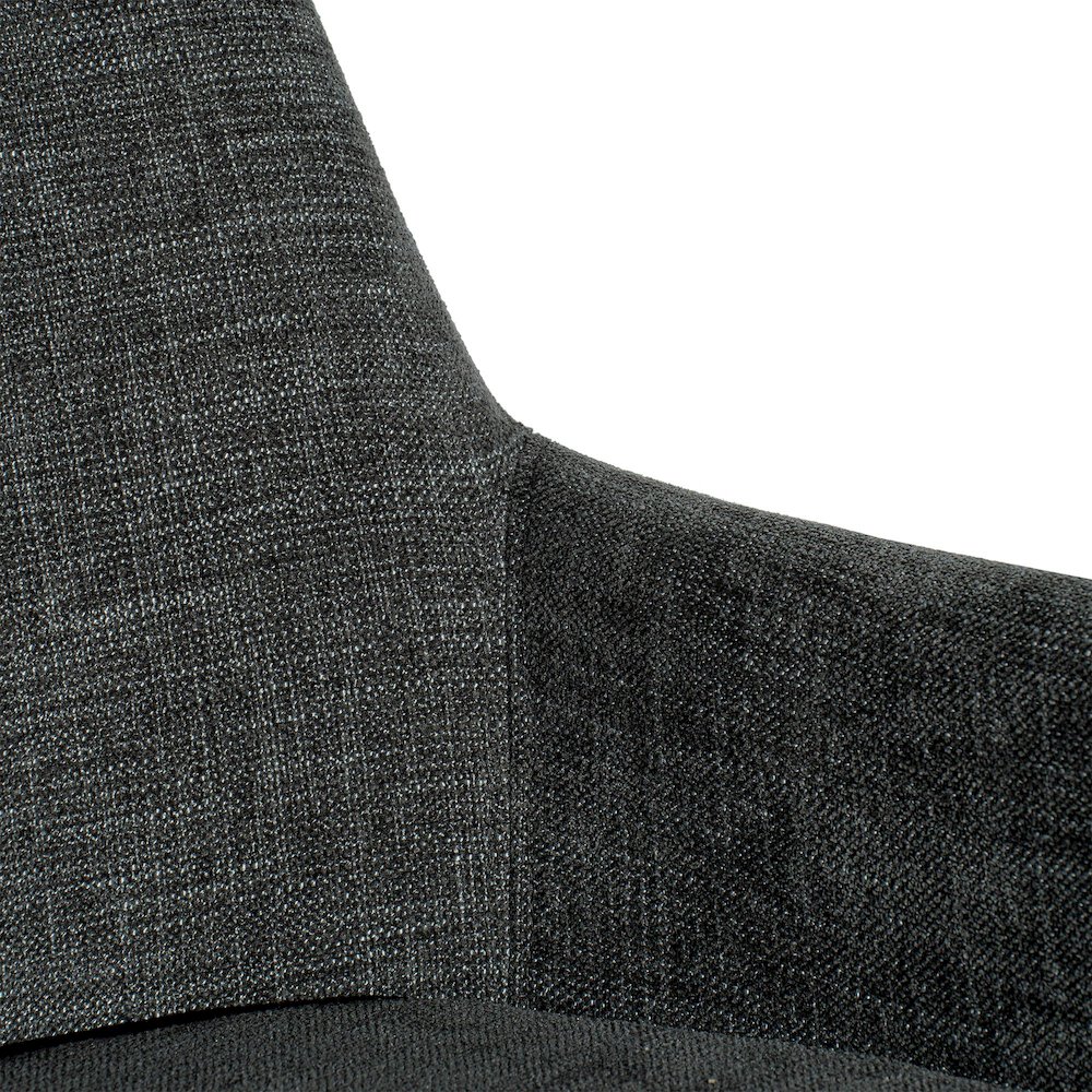 Fritz Arm Dining Chair - Slate. Picture 5