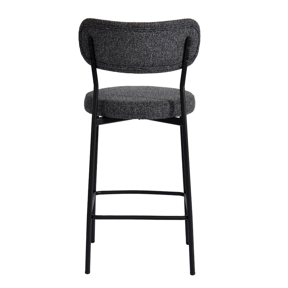 Kai Counter Stool - Chunky Grey. Picture 8