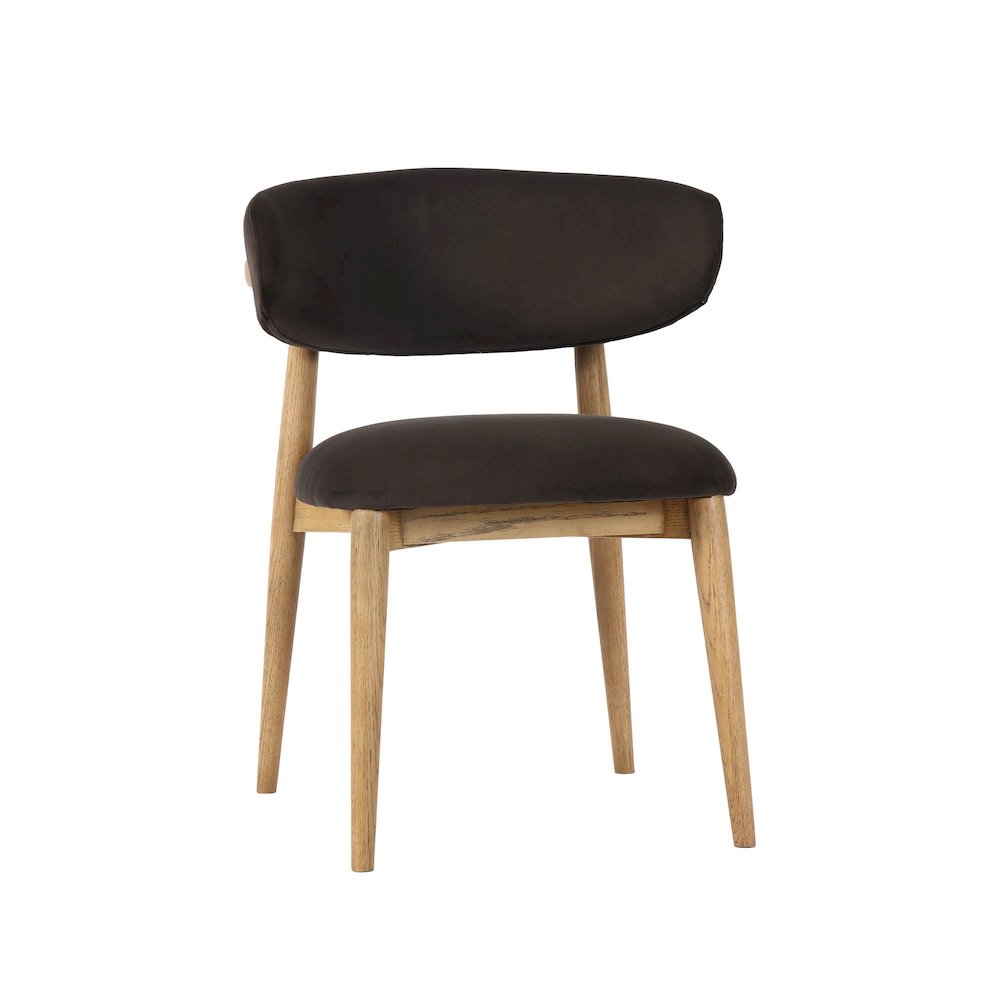 Milo Dining Chair - Slate Charcoal. Picture 1