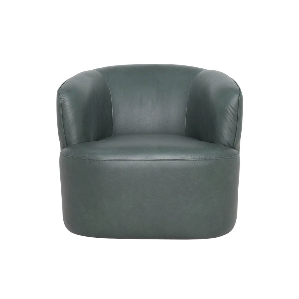 Fireside Swivel Club Chair - Deep Moss. Picture 4