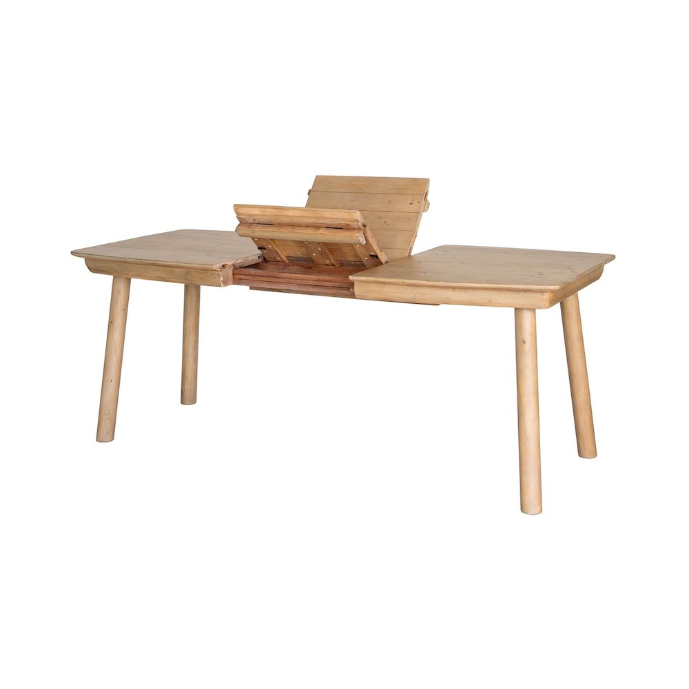 Bahama Extension Dining Table (55"/75") - Sundried Wheat. Picture 4