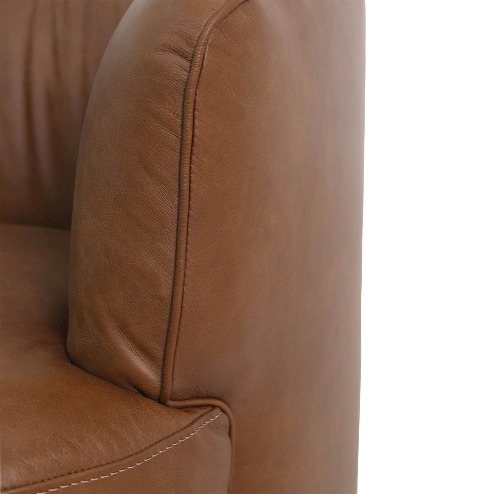 Fireside Swivel Club Chair - Antique Sienna. Picture 7