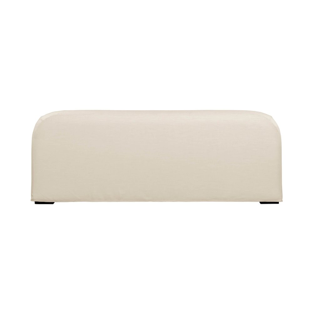 Harper Slipcover Sofa - Linen Ivory. Picture 6