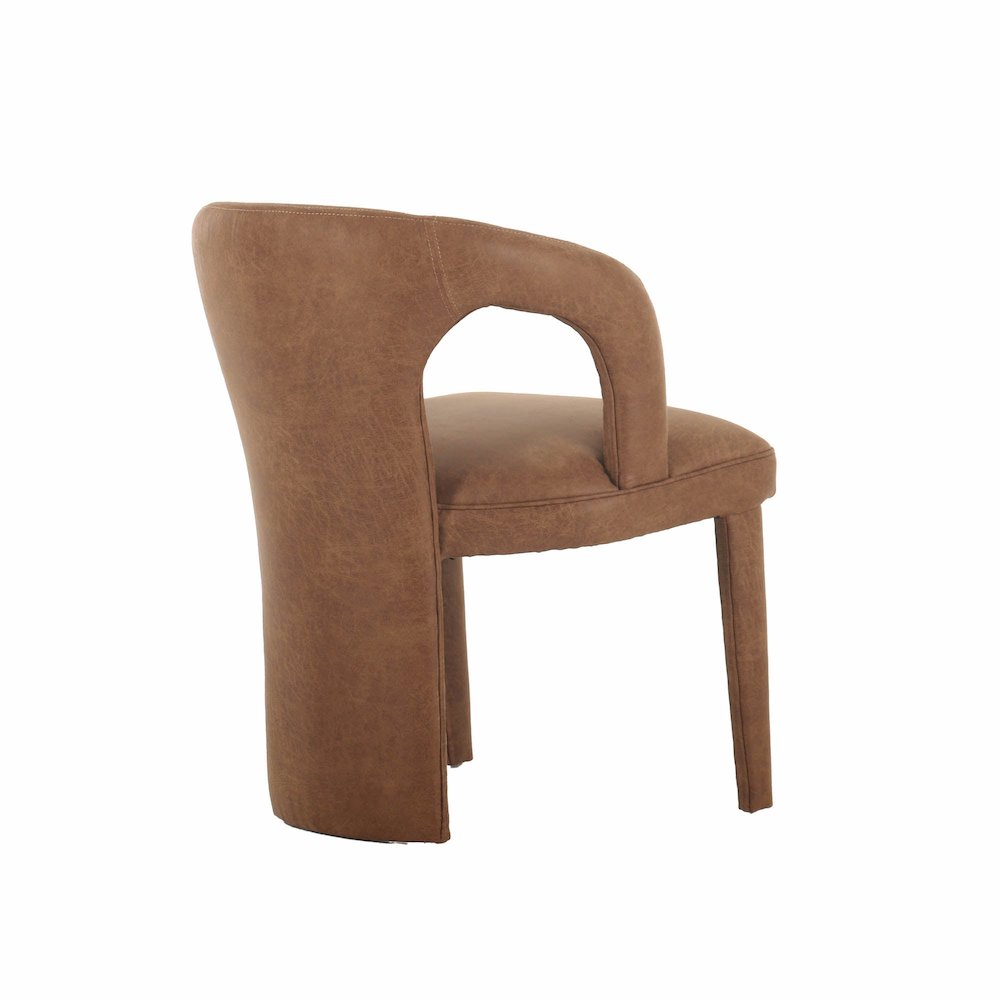 Naomi Dining Chair - Cognac. Picture 8