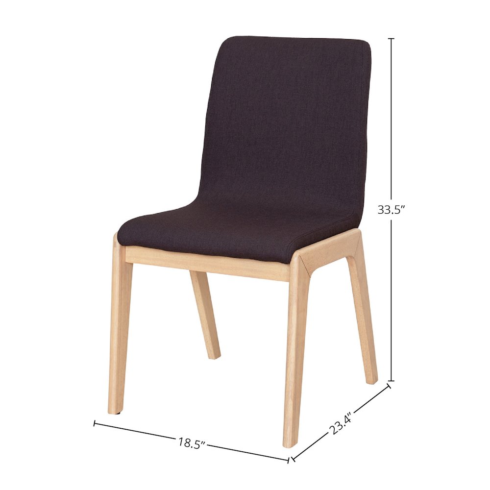 Arizona Dining Chair - Grey. Picture 3