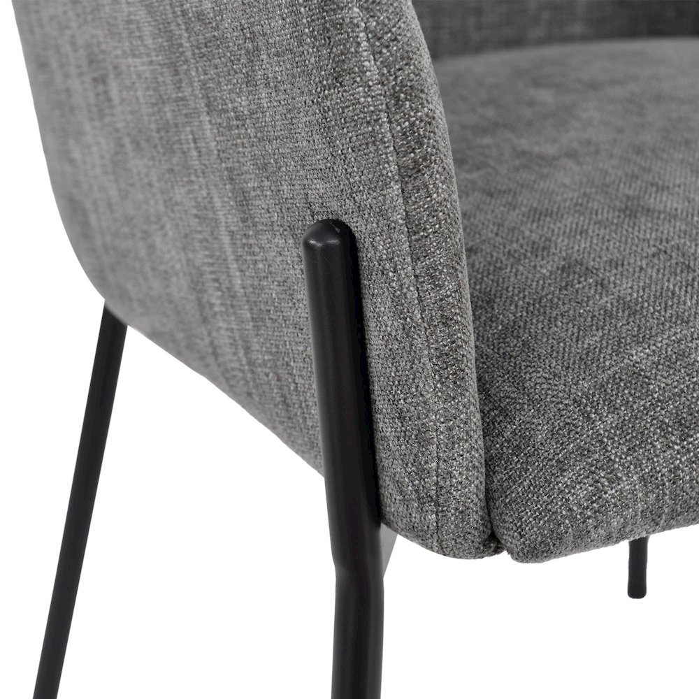 Allegra Dining Chair - Graphite. Picture 7