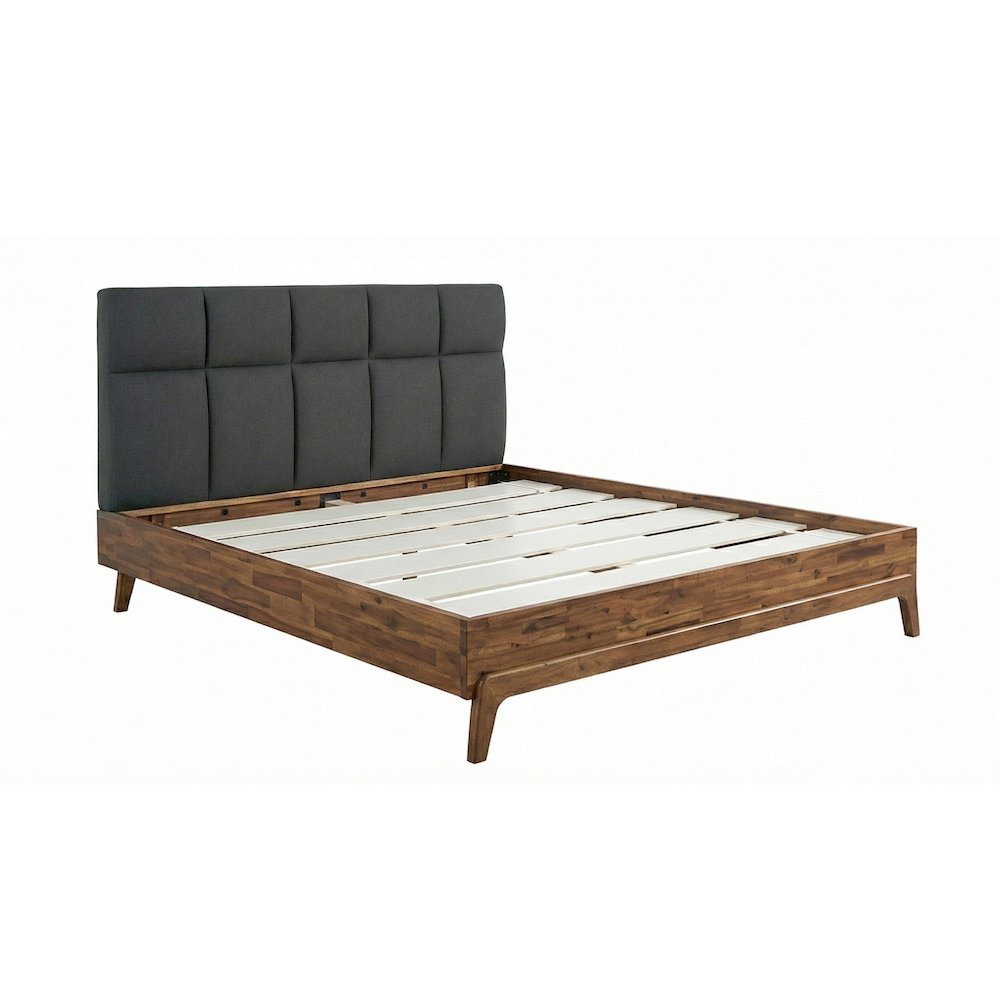 Remix Queen Bed - Grey. Picture 4