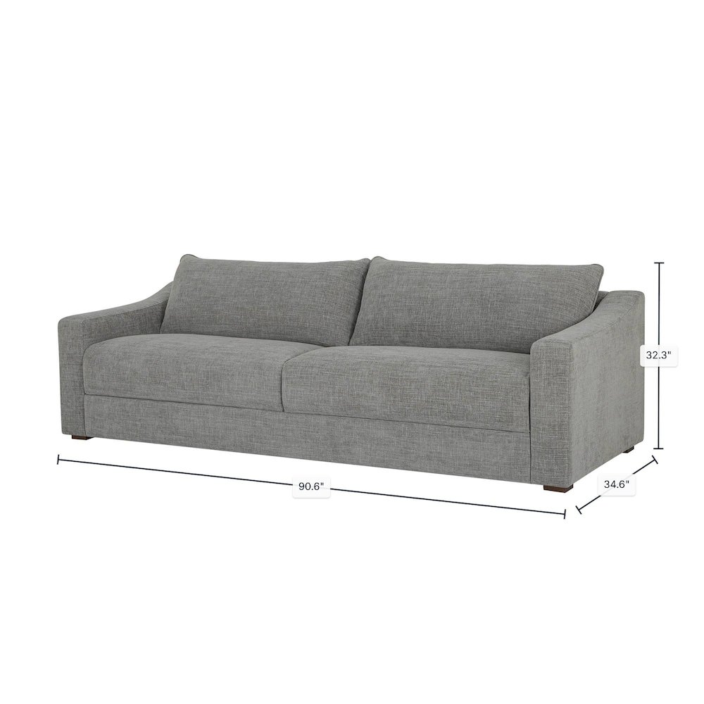 Felicity Sofa - Silver. Picture 3