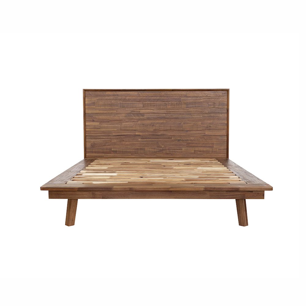 Gia Queen Bed - Warm Pecan. Picture 4
