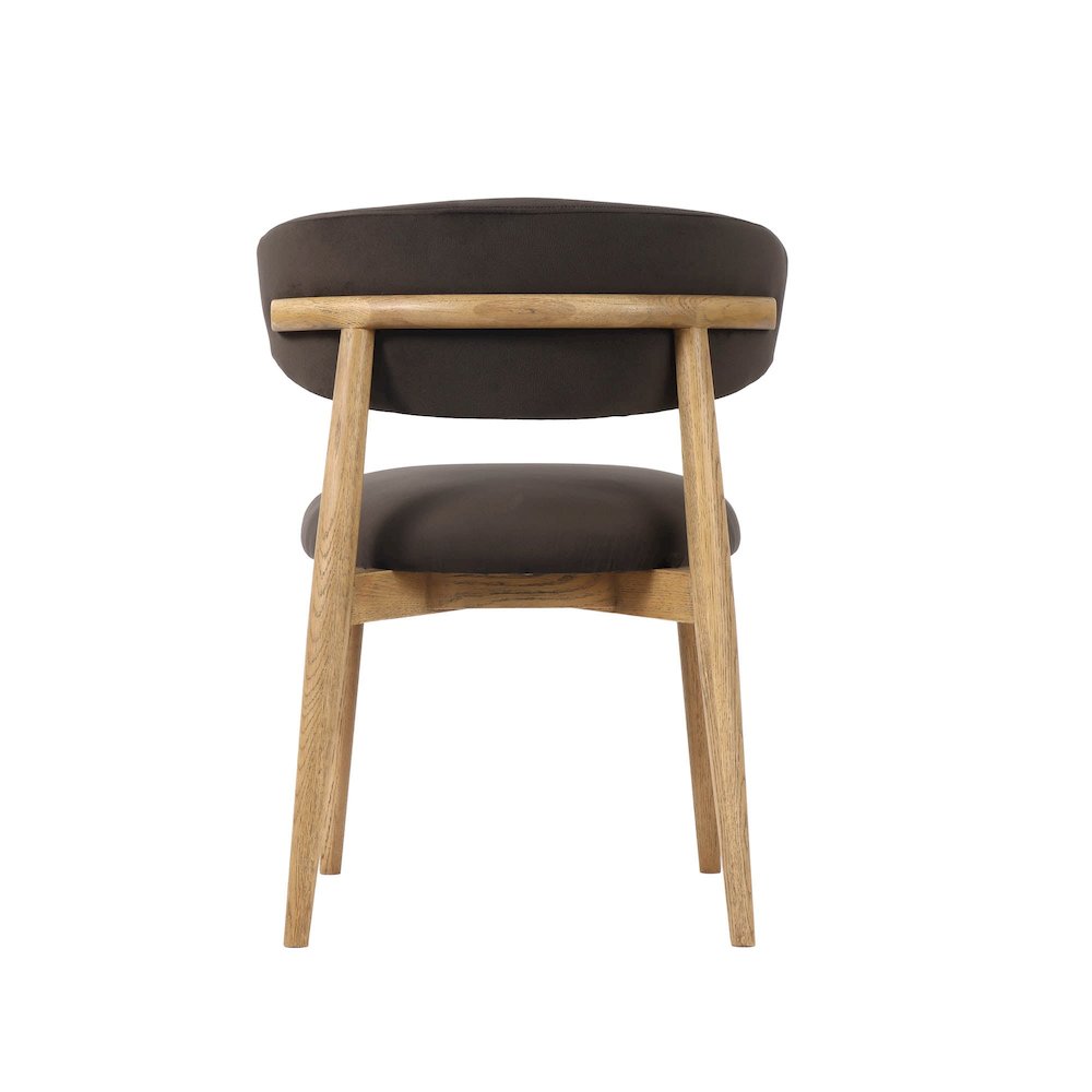 Milo Dining Chair - Slate Charcoal. Picture 7