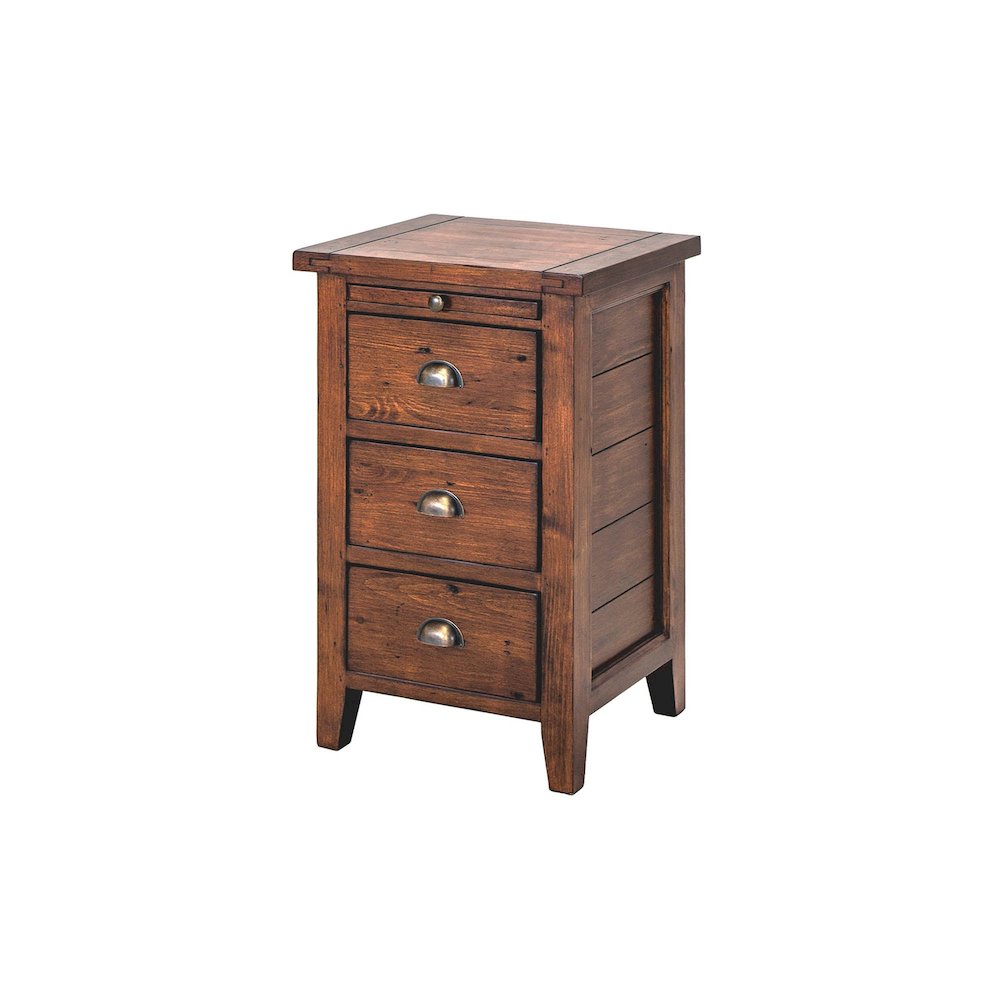 Irish Coast 3 Drw Nightstand - African Dusk. Picture 1