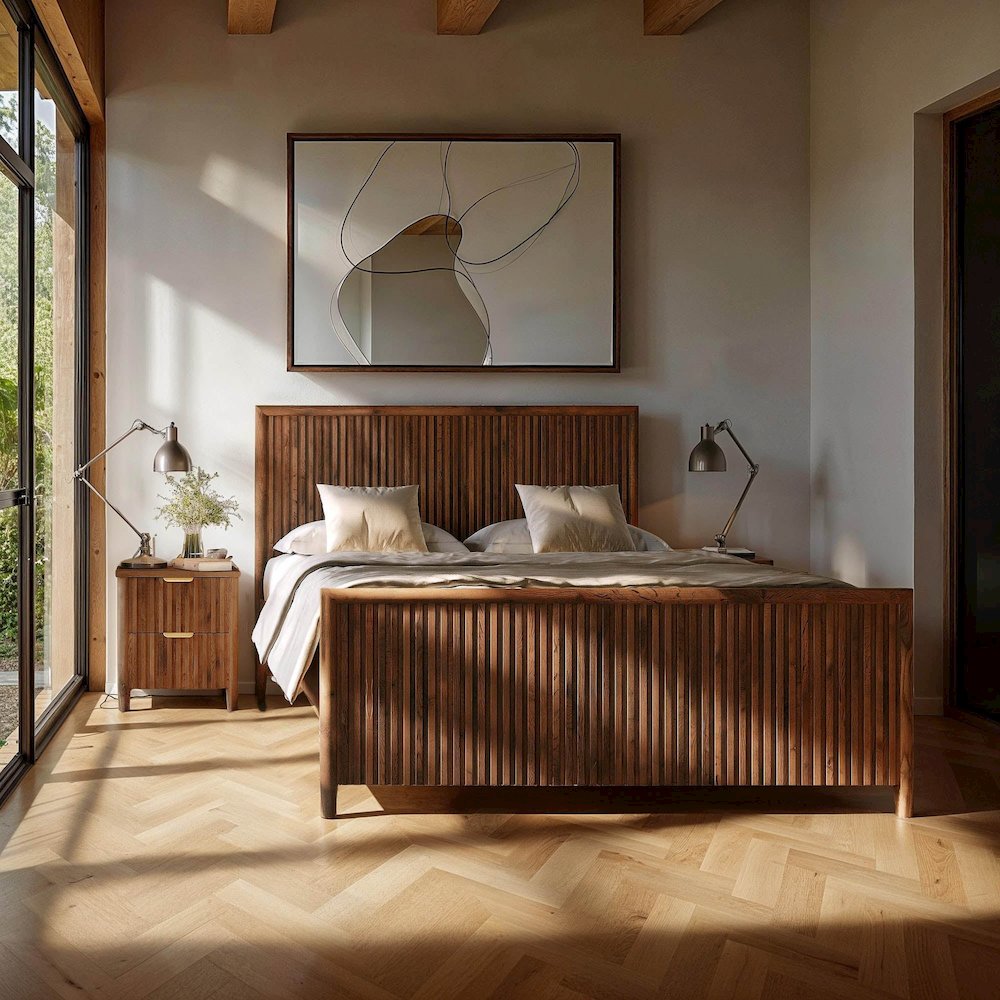 Britanica Queen Bed. Picture 2