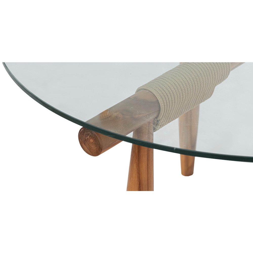 Vineyard Outdoor - Round Coffee Table. Picture 4